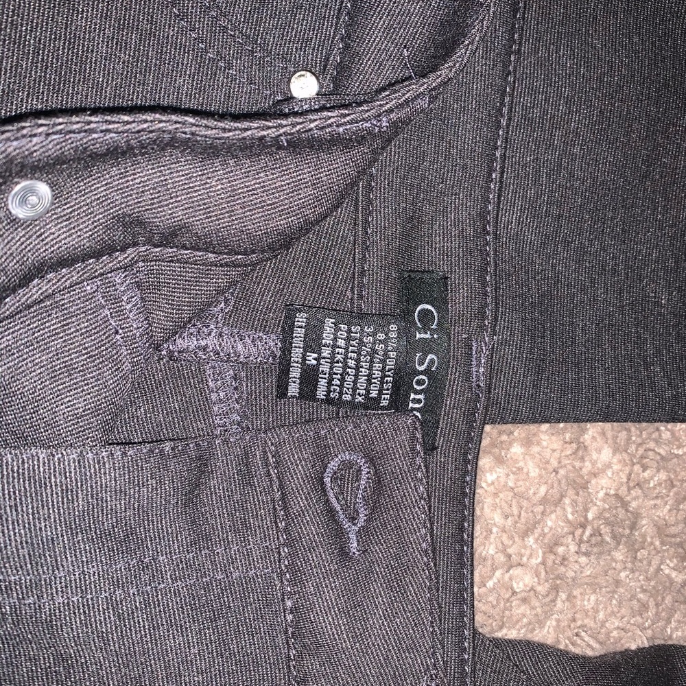 Juniors gray school pants (casual)